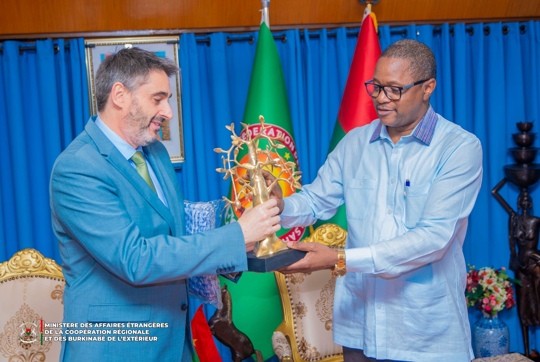 Coopération Union européenne Burkina Faso : le diplomate Daniel Aristi fait le bilan de sa mission