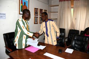 Emmanuel OUEDRAOGO installé comme nouveau Conseiller Technique au ministère de l’Industrie