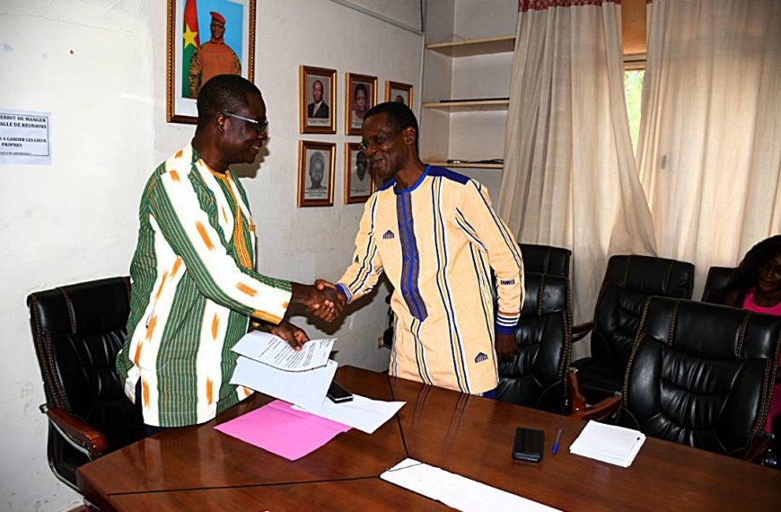 Emmanuel OUEDRAOGO installé comme nouveau Conseiller Technique au ministère de l’Industrie