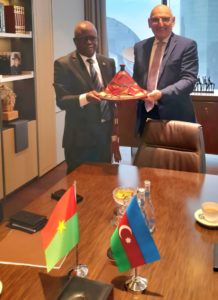 Coopération Burkina Faso-Azerbaïdjan : l’Ambassadeur Vinta SOME renforce les liens à Baku