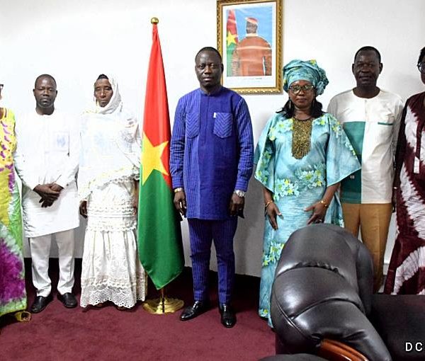 Tournoi Mousso Kounawolo 2025 : les organisateurs reçus par le ministre Roland SOMDA