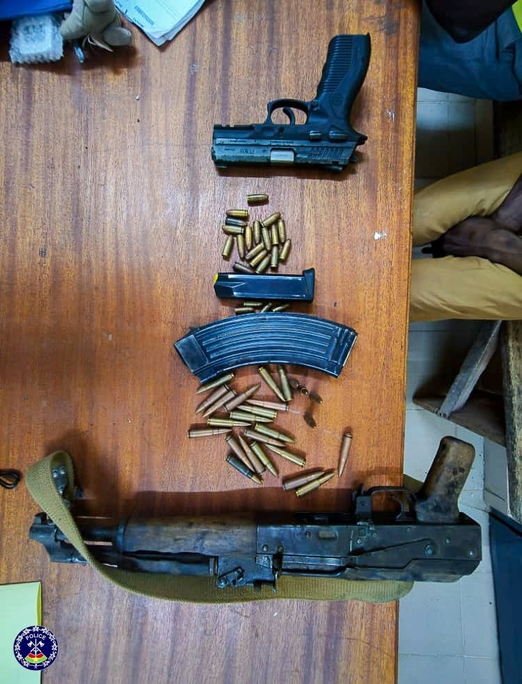 les armes automatiques utilisées pour les braquages