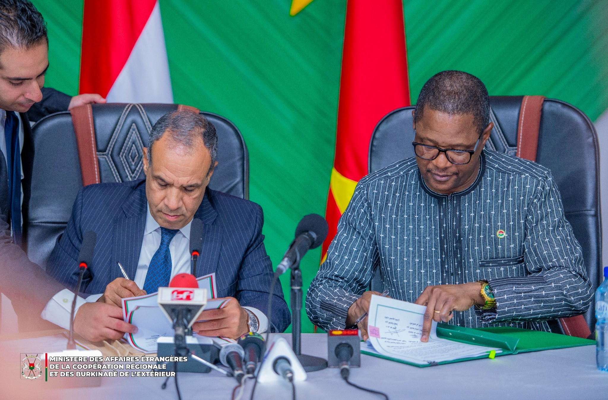Coopération Burkina Faso-République Arabe d’Égypte : un Mémorandum d’entente pour renforcer les liens bilatéraux
