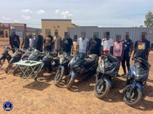 Lutte contre le grand banditisme : un réseau de malfaiteurs démantelé à Ouagadougou