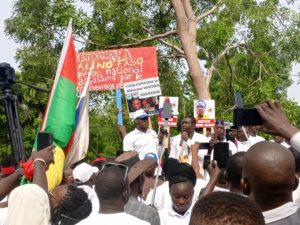 Affaire Alino Faso : la manifestation citoyenne exige justice et vérité à Ouagadougou