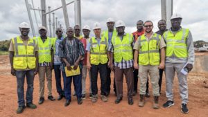 Construction du stade : un chantier à mi-parcours avec 50% des travaux réalisés