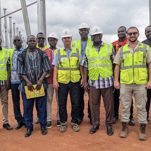 Construction du stade : un chantier à mi-parcours avec 50% des travaux réalisés