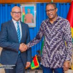 Coopération bilatérale : deux ambassadeurs en fin de mission reçus à Ouagadougou