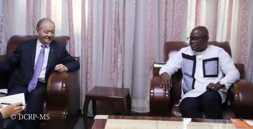 Audience ministre Kargougou : échanges avec le nouvel ambassadeur de Chine