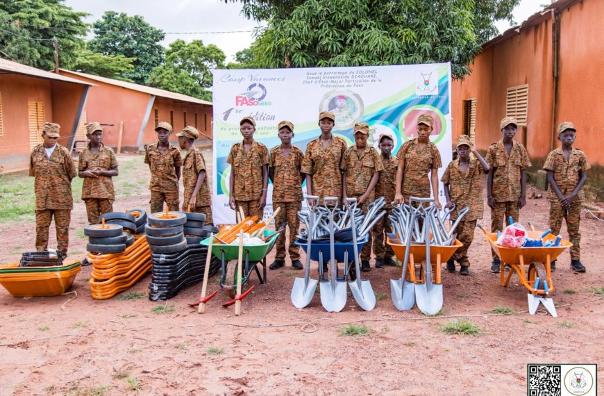 Camp vacances Faso Mêbo édition du Guiriko : plus de 500 enfants en formation à Bobo-Dioulasso