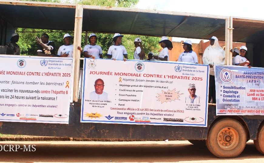 Journée mondiale contre l’hépatite : un cross populaire mobilise la jeunesse à Ouagadougou