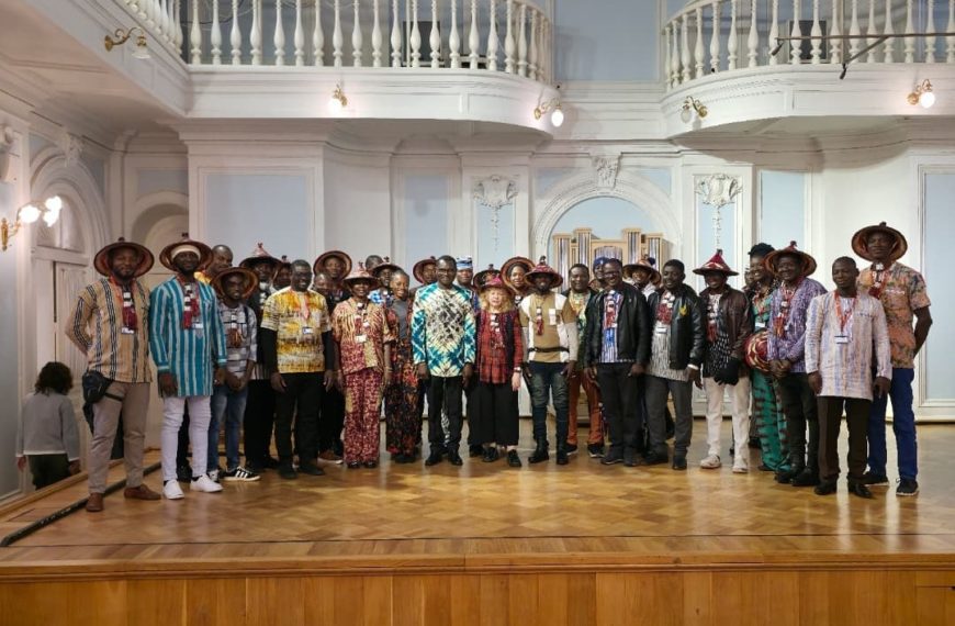 Orchestre de la Présidence du Faso : visite officielle au Conservatoire Tchaïkovski de Moscou