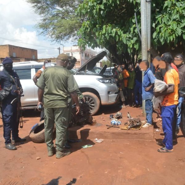 Garages anarchiques Ouagadougou : la Police Municipale lance une opération coup de poing