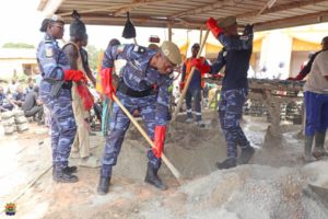La gendarmerie nationale participe activement à l'initiative présidentielle Faso Mêbo