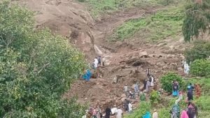 Glissement de terrain au Soudan