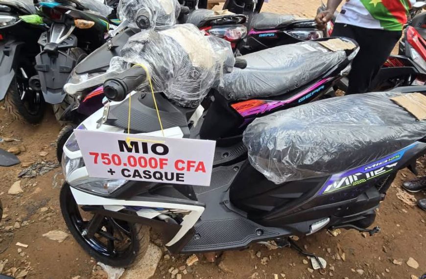 Prix des motos au Burkina Faso