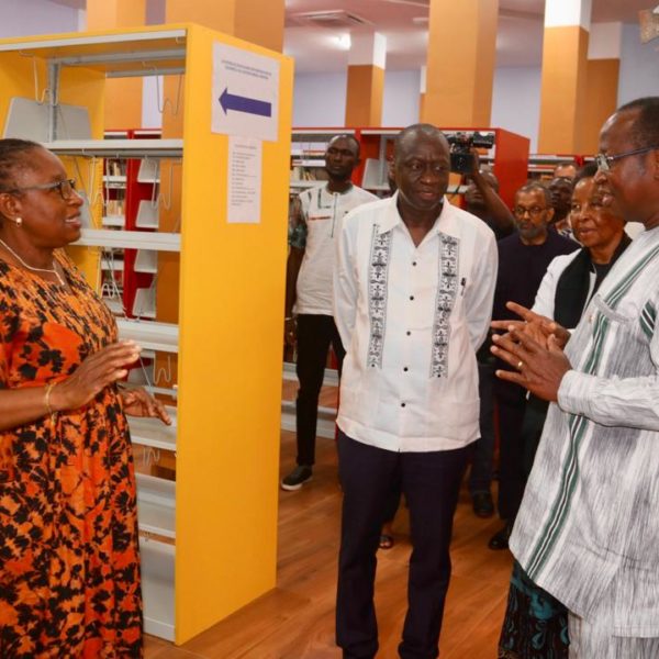 La Banque mondiale à l’Université Joseph Ki-Zerbo : une bibliothèque rénovée