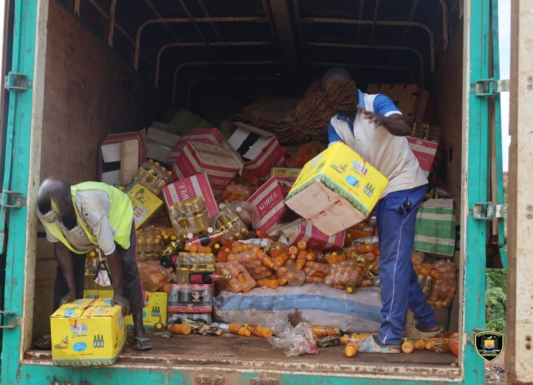 Un Camion suspect à Ouagadougou