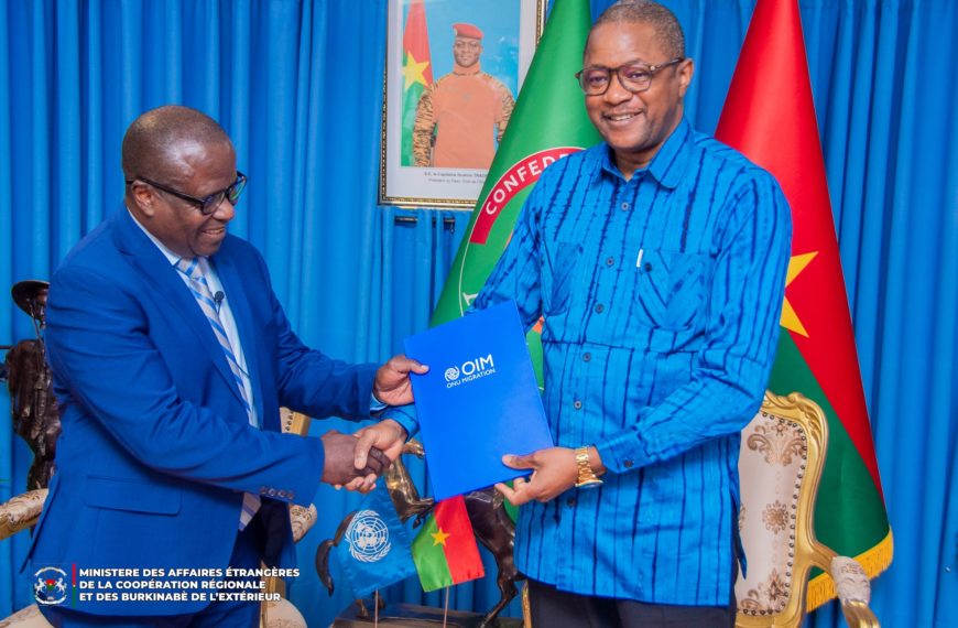 Coopération multilatérale : deux nouveaux responsables onusiens reçus par le ministre burkinabè
