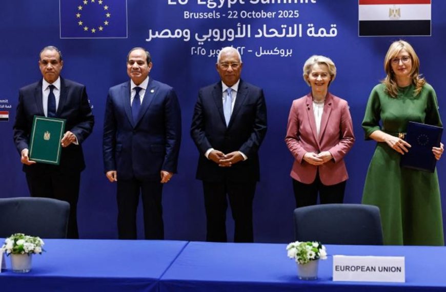 Bruxelles renforce le partenariat avec l’Égypte via 4 milliards d’aide