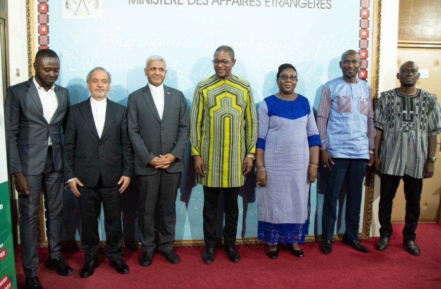 Coopération Burkina Iran : un Envoyé spécial de Téhéran en visite officielle à Ouagadougou