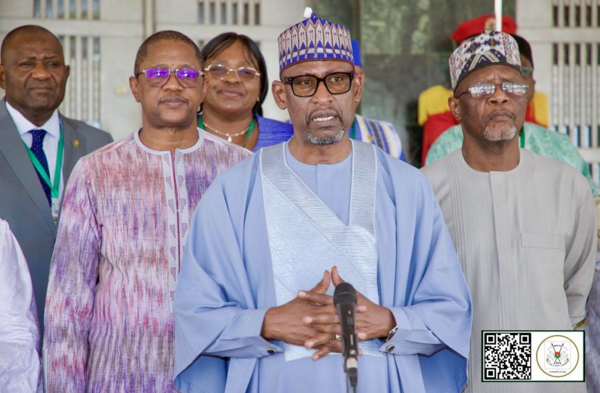 Audience du Président du Faso : les ministres de la Confédération AES présentent leurs travaux