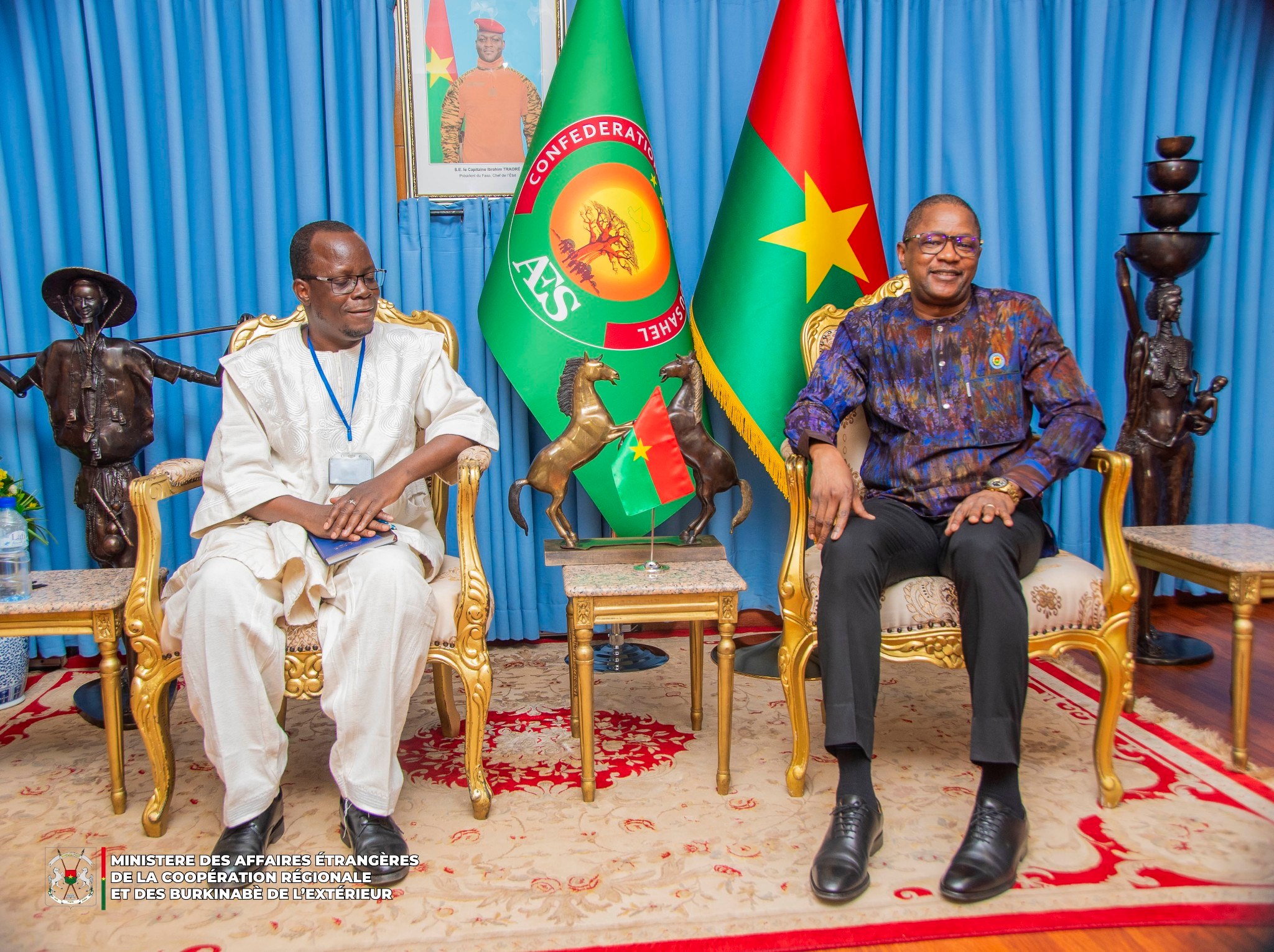 Rayonnement de l’expertise burkinabè : le juge onusien Anatole KABORE remercie la diplomatie burkinabè