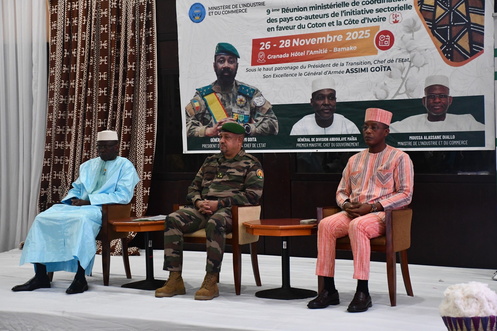 Coton Burkina Faso C4+1 : une stratégie unifiée défendue à Bamako