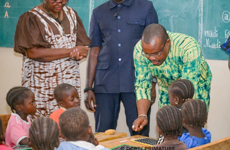 Modernisation éducative au Burkina Faso : visite de l’école pilote