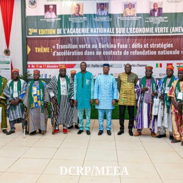 Transition verte au Burkina Faso