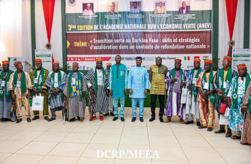 Transition verte au Burkina Faso
