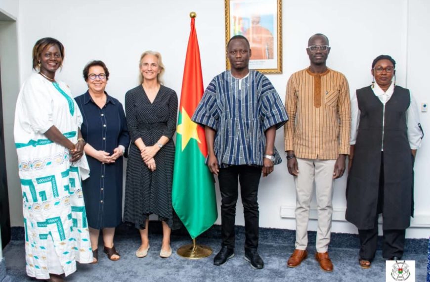 Diplomatie sportive : Roland SOMDA et Cédrine BENEY renforcent la coopération au Burkina Faso