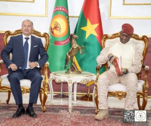 Présentation de lettres de créance : Pavel BILEK au Burkina Faso