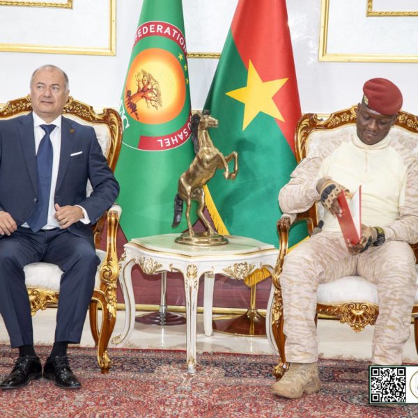 Présentation de lettres de créance : Pavel BILEK au Burkina Faso