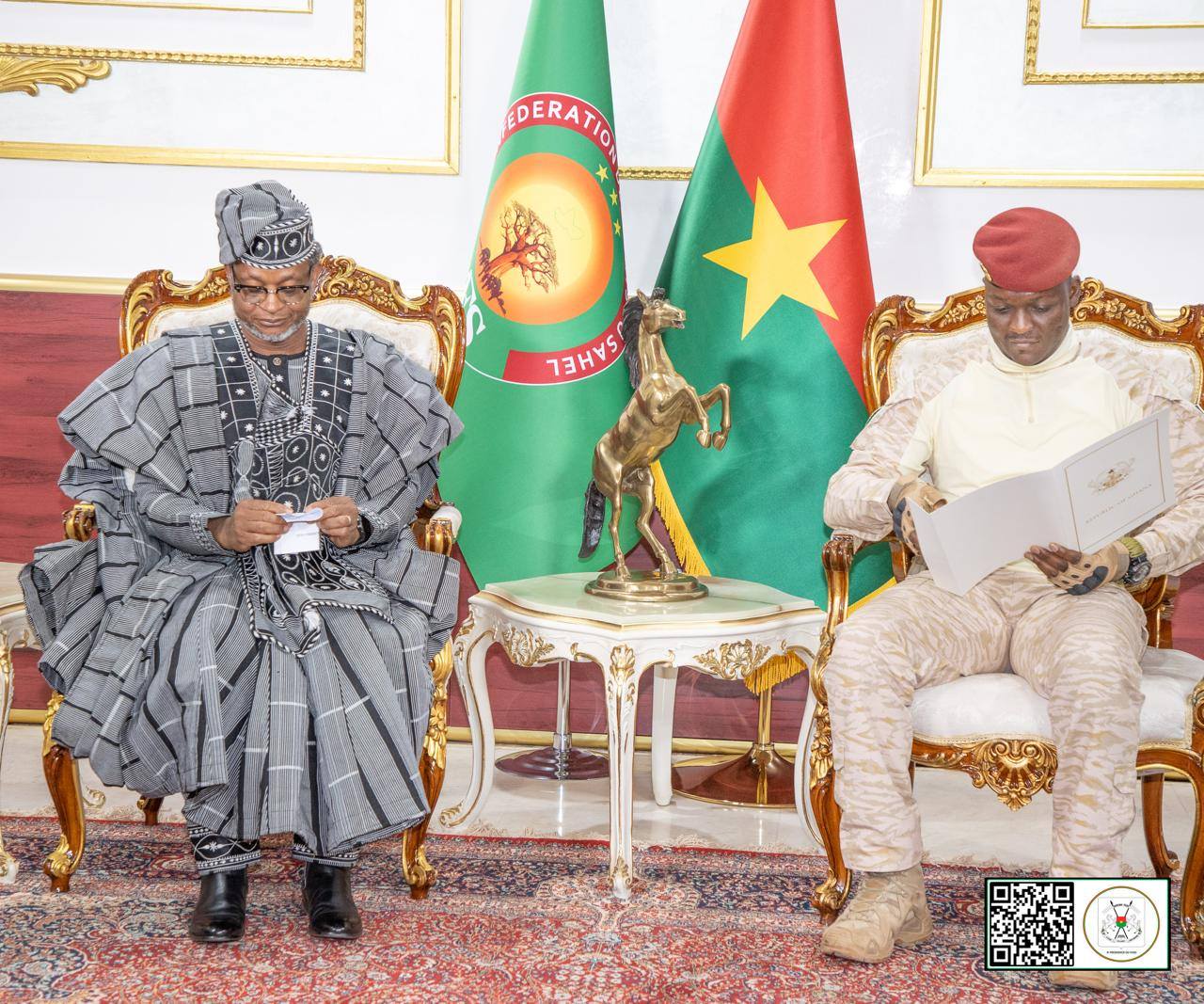 Coopération Ghana-Burkina : une nouvelle dynamique avec la présentation des lettres de créance