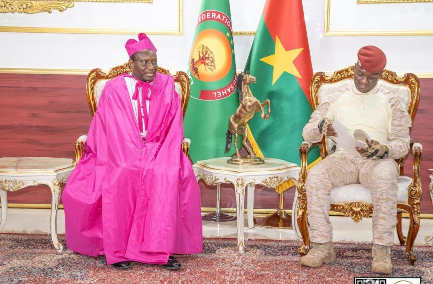 Présentation de lettres de créance : Monseigneur Éric SOVIGUIDI au Burkina Faso