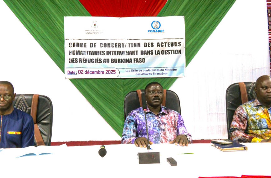Gestion des Réfugiés au Burkina Faso : une coordination renforcée pour améliorer l’efficacité humanitaire