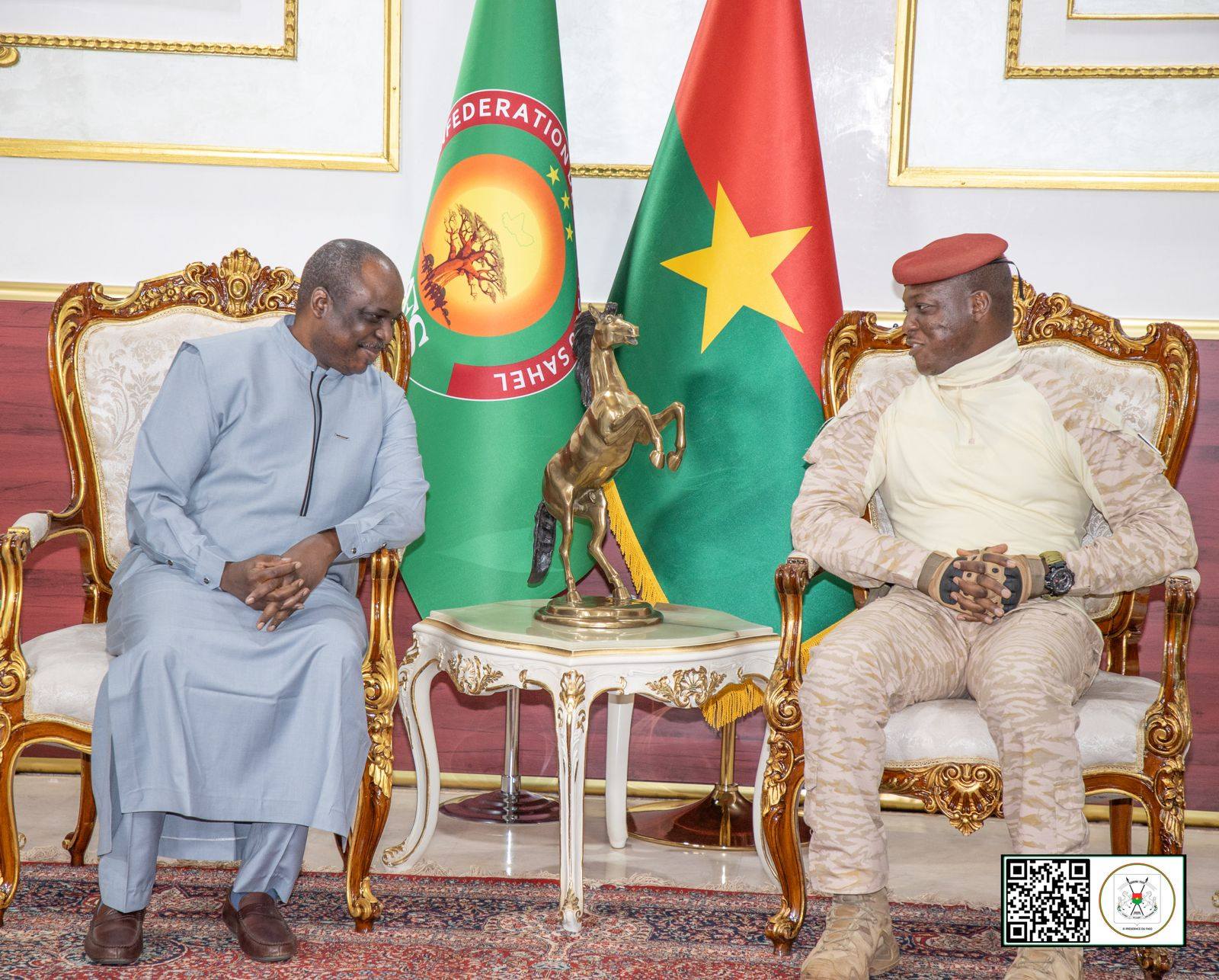 Axe Ouagadougou-Dakar : une nouvelle étape diplomatique avec la présentation des lettres de créance