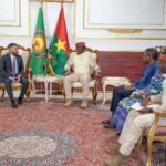 Présentation de lettres de créance : Edwin Pitty MADRID au Burkina Faso