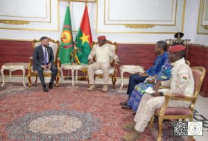 Présentation de lettres de créance : Edwin Pitty MADRID au Burkina Faso