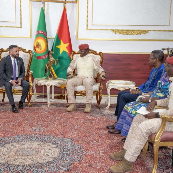 Présentation de lettres de créance : Edwin Pitty MADRID au Burkina Faso