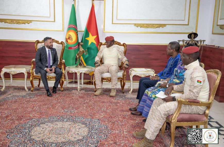 Présentation de lettres de créance : Edwin Pitty MADRID au Burkina Faso