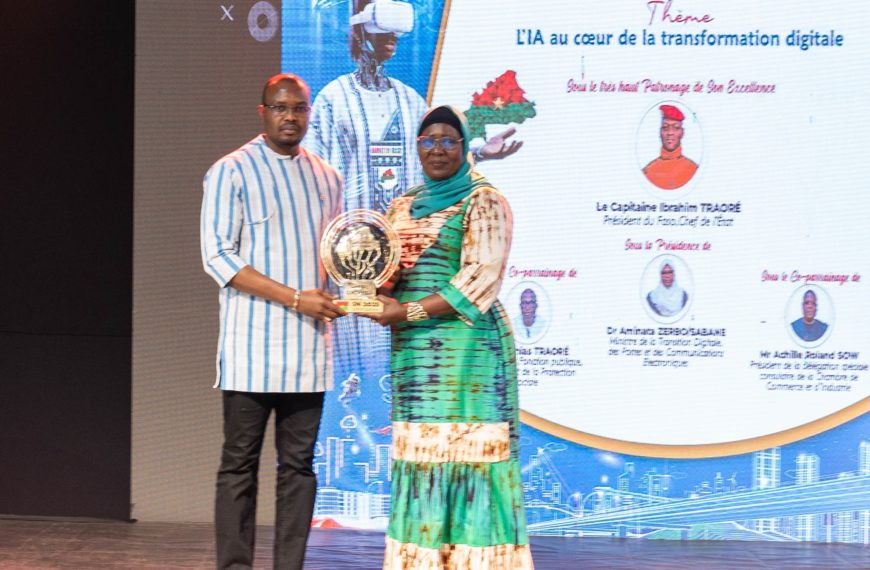 Semaine du Numérique 2025 : une distinction prestigieuse pour le Premier ministre OUEDRAOGO