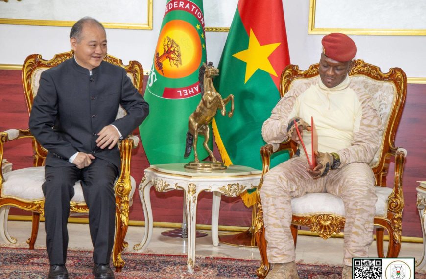 Axe Ouagadougou-Pékin : une diplomatie renforcée par la présentation des lettres de créance
