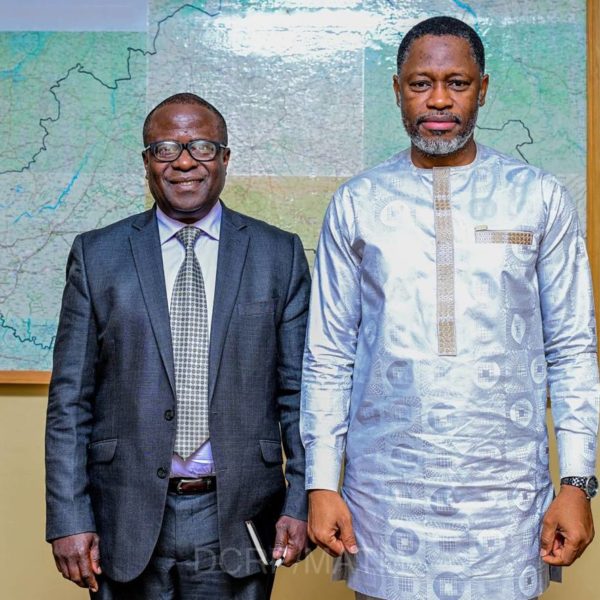 Coopération multilatérale : une première visite du Chef de Mission de l’OIM chez le ministre Emile ZERBO