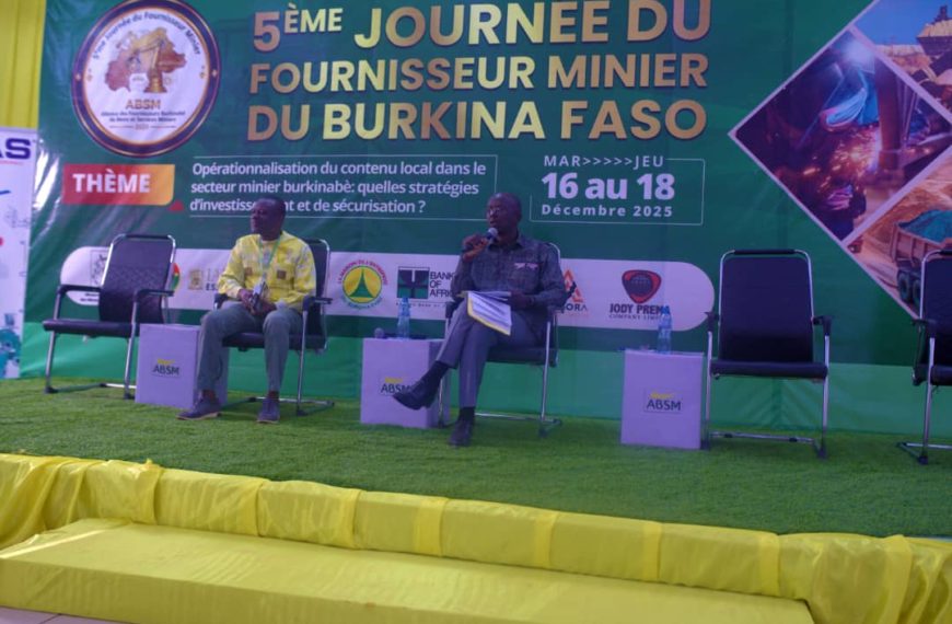 Fournisseur Minier ABSM mobilise le secteur minier