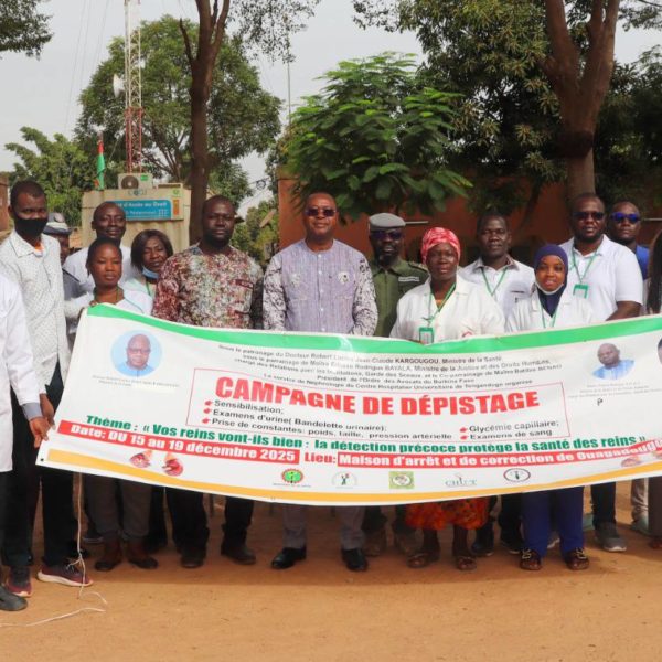 La MACO mobilisée pour la santé rénale des détenus