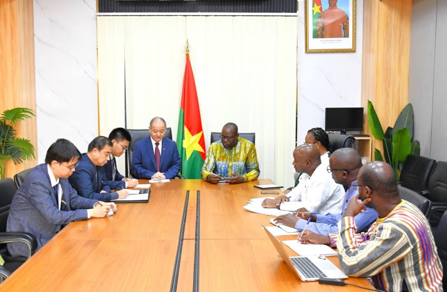 Burkina Faso–Chine : vers un partenariat renforcé