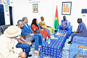 La CAF salue l’action du Ministre Roland SOMDA