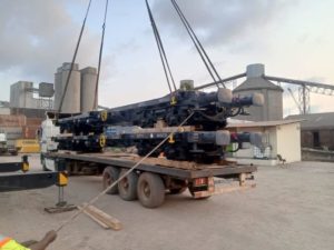 SITARAIL des wagons-plateaux réceptionnés au Port d’Abidjan